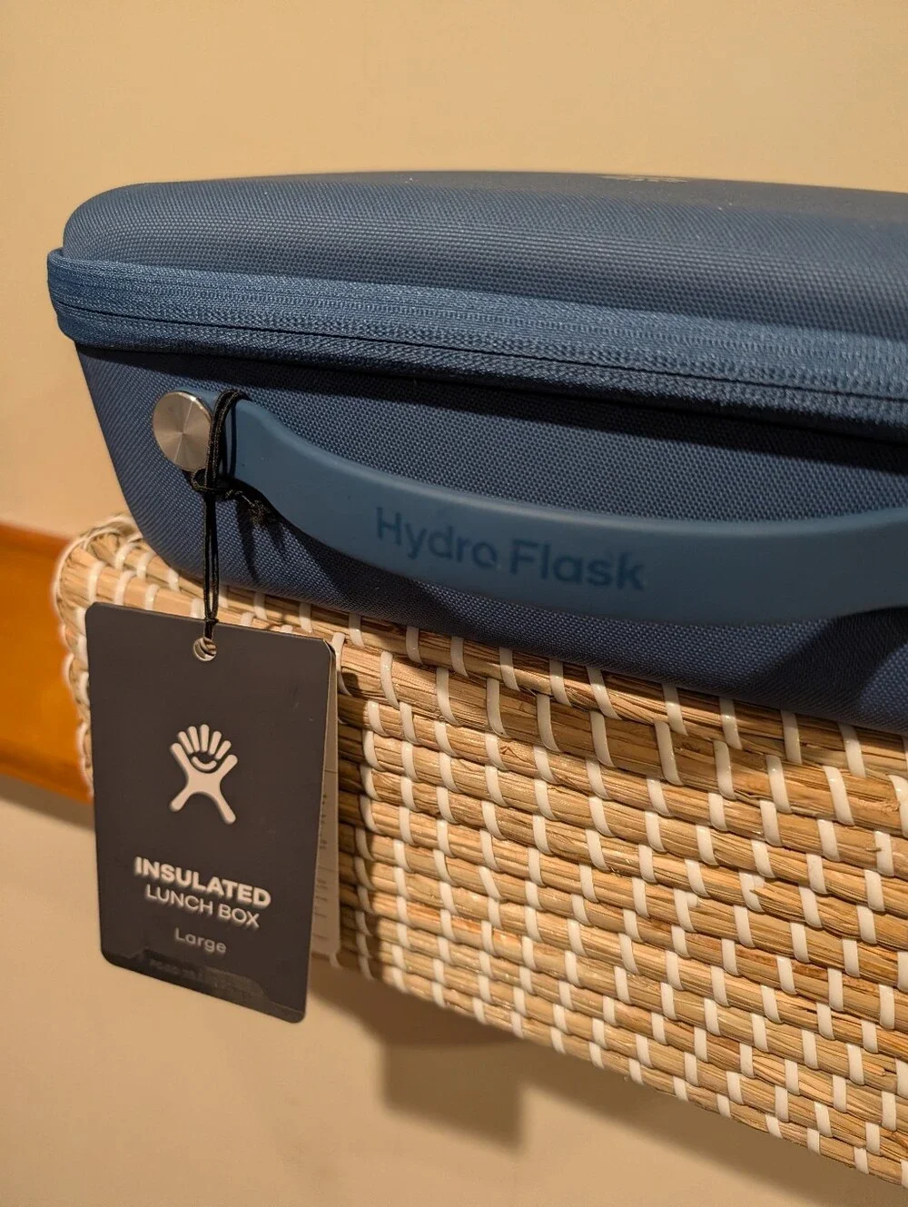 Hydro Flask Large Insulated Lunch Box Bilberry Navy Blue NWT MSRP $54.95